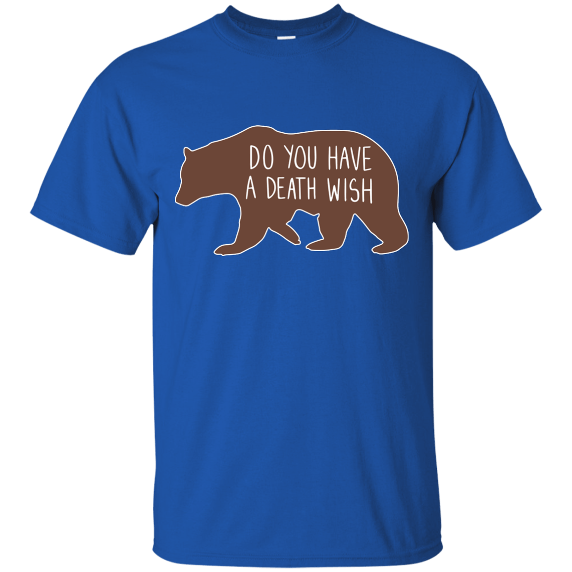 Proper way to pet a Bear lover-T-Shirt & Hoodie-Classic T-Shirt-Royal