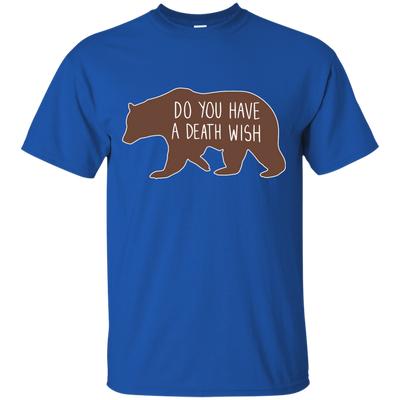 Proper way to pet a Bear lover-T-Shirt & Hoodie-Classic T-Shirt-Royal