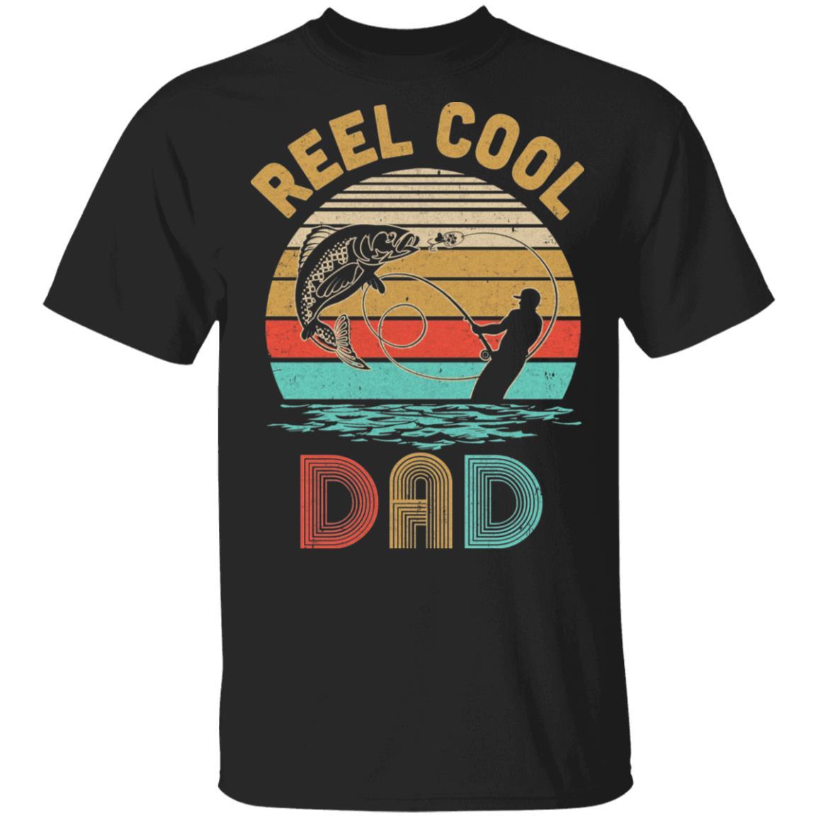 Vintage Reel Cool Bonus Dad Fish Fishing Father's Day Gift