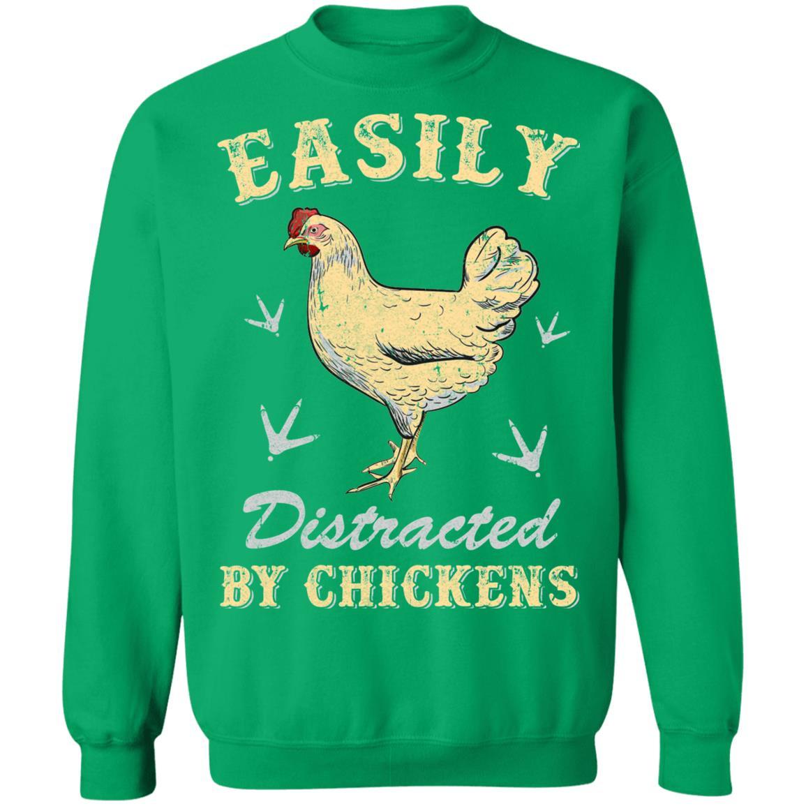 One Thankful Daddy Thanksgiving Day Family Matching Gift-T-Shirt & Sweatshirt-Crewneck Sweatshirt-Irish Green