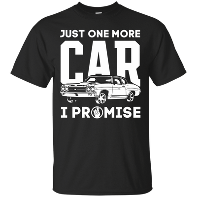 Just One More Car I Promise-T-Shirt & Hoodie-Classic T-Shirt-Black