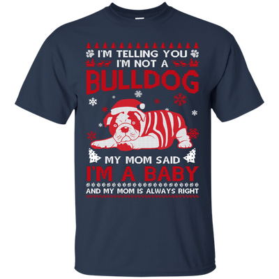 I'm Telling You I'm Not A BullDog-T-Shirt & Hoodie-Classic T-Shirt-Navy