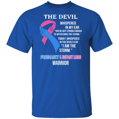 I Am The Storm Support Pregnancy Infant Loss Awareness-T-Shirt & Hoodie-Classic T-Shirt-Royal