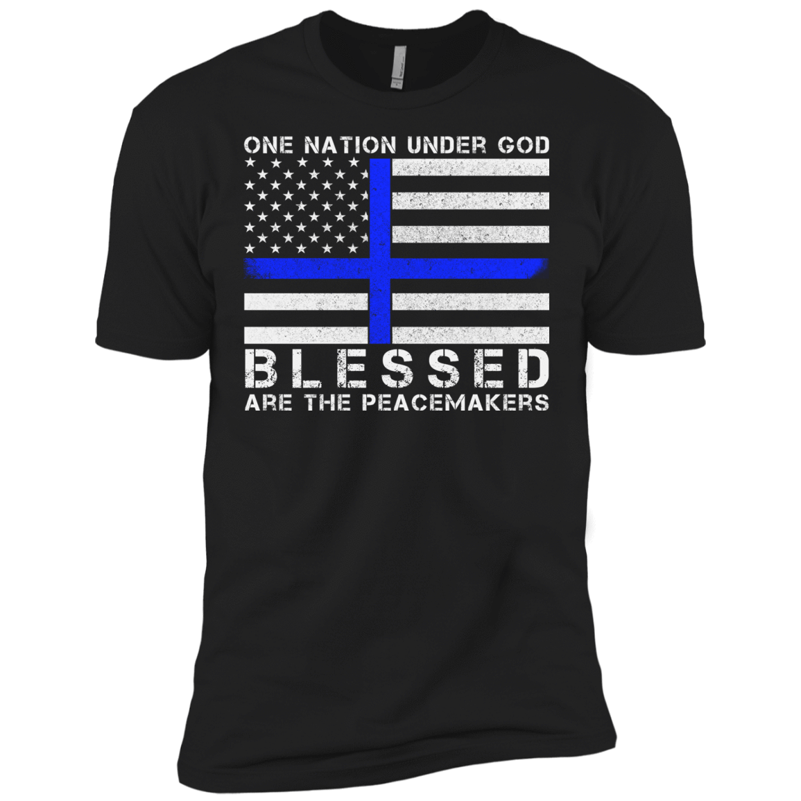 One Nation Under God-T-Shirt & Hoodie-Premium T-Shirt-Black