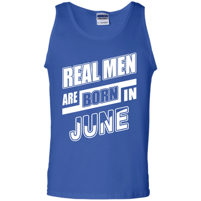 Real Men Are Born In June-T-Shirt & Hoodie-Unisex Tank-Royal