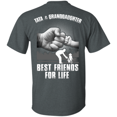 Tata And Granddaughter Best Friends For Life-T-Shirt & Hoodie-Classic T-Shirt-Dark Heather