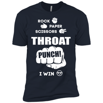 Throat Punch - I Win-T-Shirt & Hoodie-Premium T-Shirt-Midnight Navy