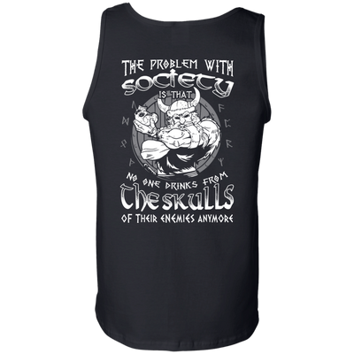 The Problem With Society-T-Shirt & Hoodie-Unisex Tank-Black