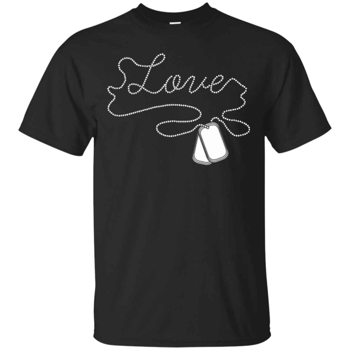 I'm A Soldier Love Military-T-Shirt & Hoodie-Classic T-Shirt-Black