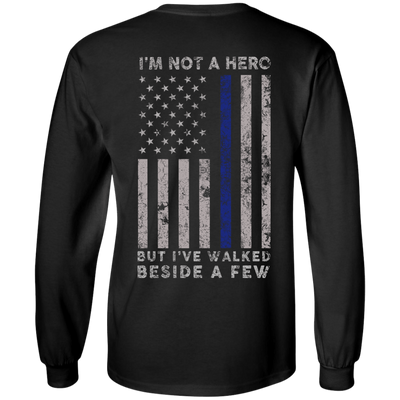 I'm Not A Hero-T-Shirt & Hoodie-Long Sleeve T-Shirt-Black