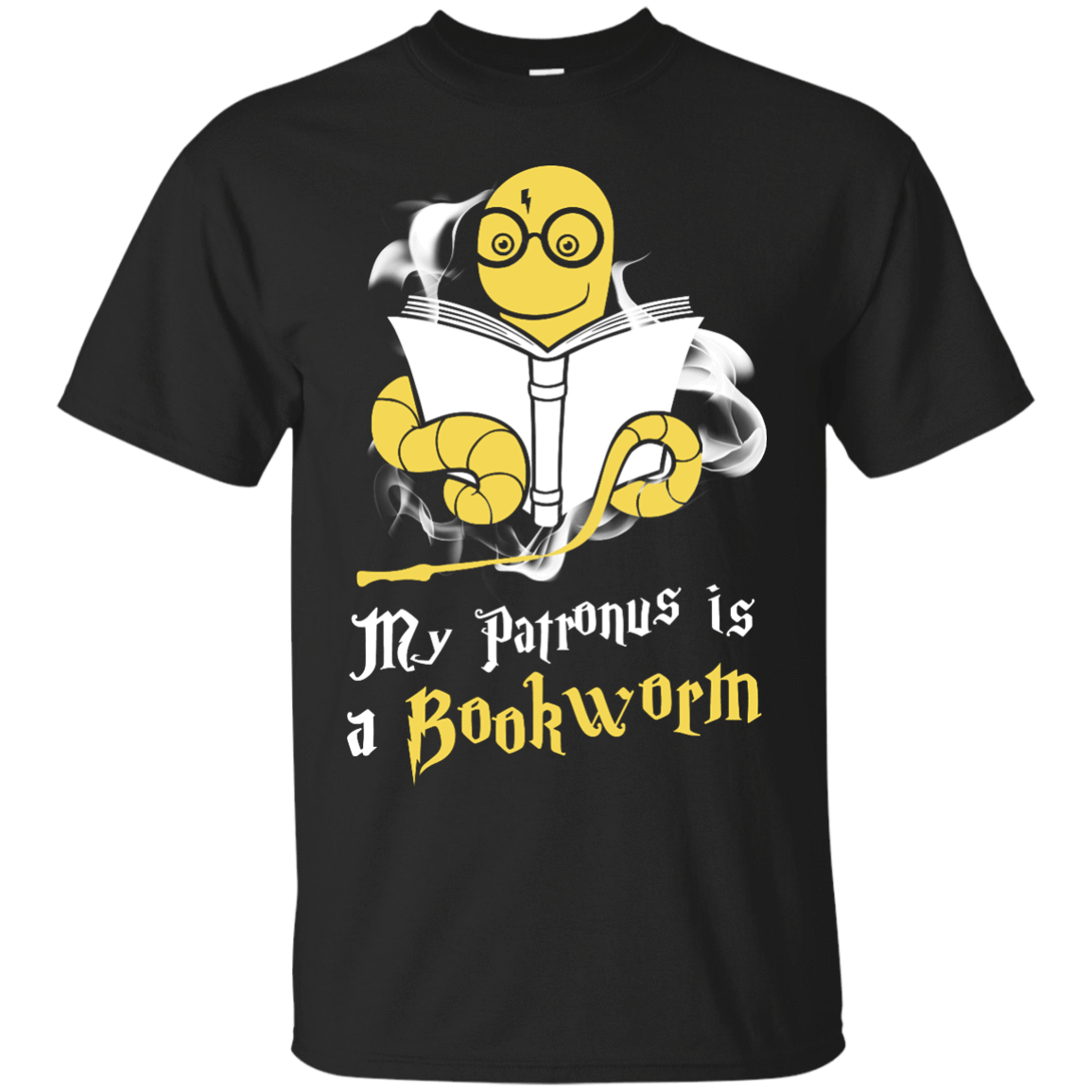 My Patronus Is A Bookworm T Shirt-T-Shirt & Hoodie-Classic T-Shirt-Black