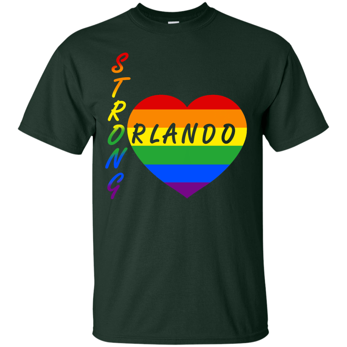 Strong Orlando-T-Shirt & Hoodie-Classic T-Shirt-Forest Green