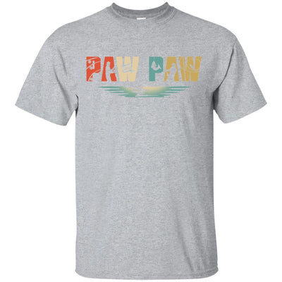 Vintage Fishing Paw Paw Father's Day Gift-T-Shirt & Hoodie-Classic T-Shirt-Sport Grey