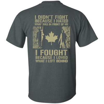 Canada Veteran Affairs-T-Shirt & Hoodie-Classic T-Shirt-Dark Heather