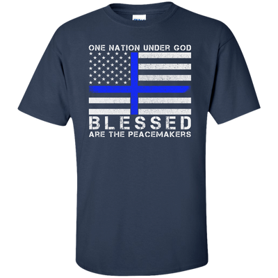 One Nation Under God-T-Shirt & Hoodie-Classic T-Shirt-Navy