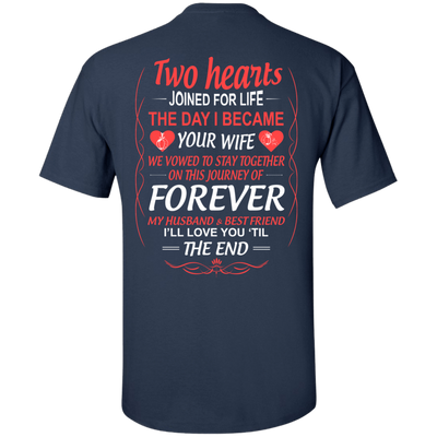 LOVE YOU TILL THE END-T-Shirt & Hoodie-Classic T-Shirt-Navy