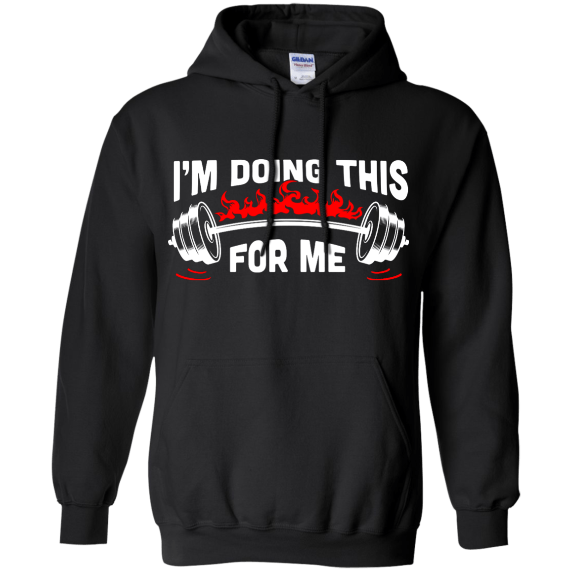 I'm Doing This For Me-T-Shirt & Hoodie-Pullover Hoodie-Black