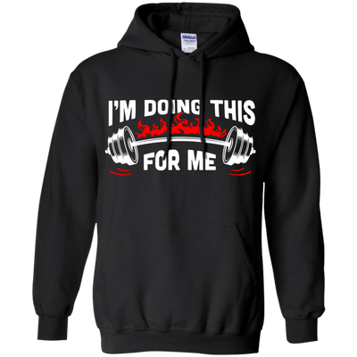 I'm Doing This For Me-T-Shirt & Hoodie-Pullover Hoodie-Black