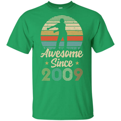 Vintage Flossing Awesome Since 2009 12th Birthday Gift Youth-Youth Shirt-Youth T-Shirt-Irish Green