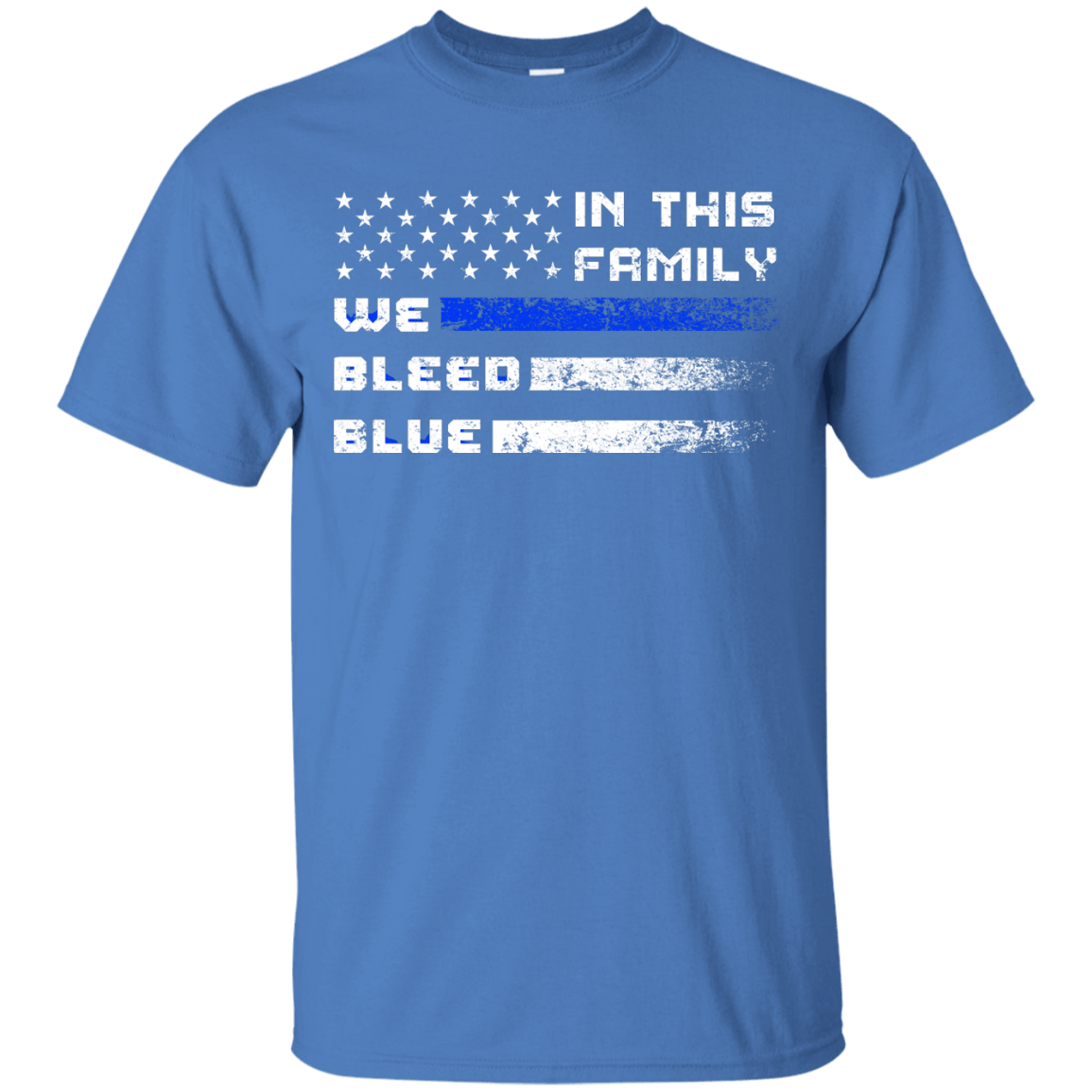 We Bleed Blue-T-Shirt & Hoodie-Classic T-Shirt-Iris