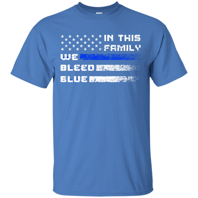 We Bleed Blue-T-Shirt & Hoodie-Classic T-Shirt-Iris