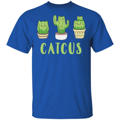 Catcus Funny Cat Cactus For Kitty Lovers-T-Shirt & Hoodie-Classic T-Shirt-Royal