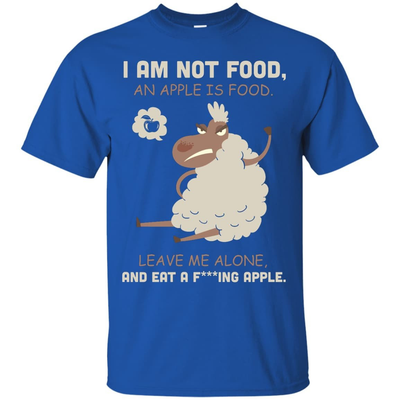 I Am Not Food An Apple Is Food Leave Me Alone Vegetables-T-Shirt & Hoodie-Classic T-Shirt-Royal