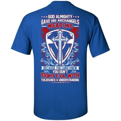 God Almighty Gave His Archangels Weapons-T-Shirt & Hoodie-Classic T-Shirt-Royal
