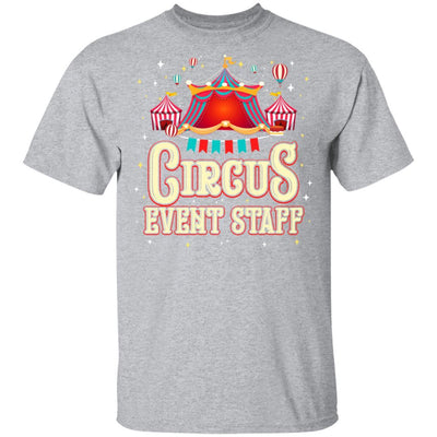 Circus Event Staff Circus Party Carnival Distressed-T-Shirt & Hoodie-Classic T-Shirt-Sport Grey