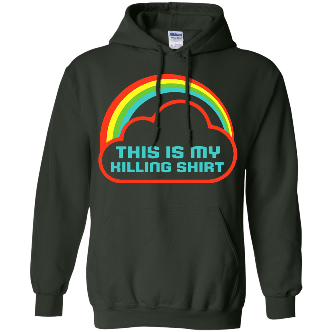This Is My Killing-T-Shirt & Hoodie-Pullover Hoodie-Forest Green