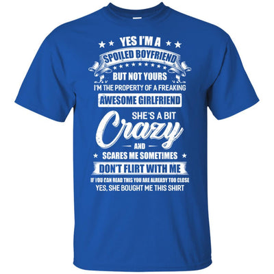 I'm A Spoiled Boyfriend But Not Yours Funny Girlfriend-T-Shirt & Hoodie-Classic T-Shirt-Royal
