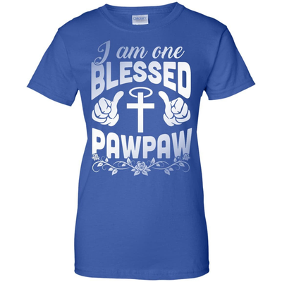 I Am One Blessed Pawpaw-T-Shirt & Hoodie-Women's T-Shirt-Royal