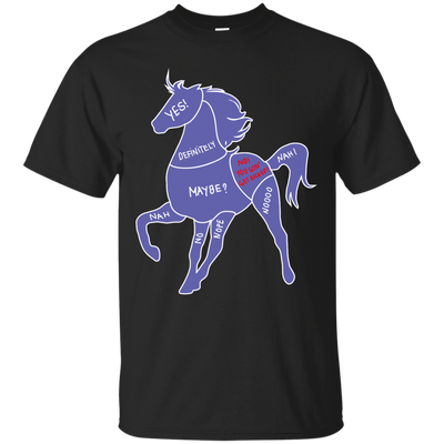 Proper way to pet a Horse lover-T-Shirt & Hoodie-Classic T-Shirt-Black