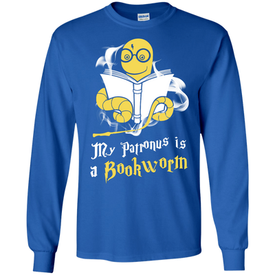 My Patronus Is A Bookworm T Shirt-T-Shirt & Hoodie-Long Sleeve T-Shirt-Royal