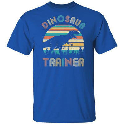 Dinosaur Trainer Halloween Vintage Costume For Adults Kids-T-Shirt & Hoodie-Classic T-Shirt-Royal