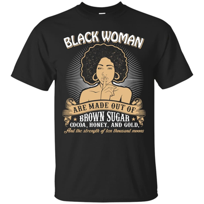 Black Girls Made Of-T-Shirt & Hoodie-Classic T-Shirt-Black