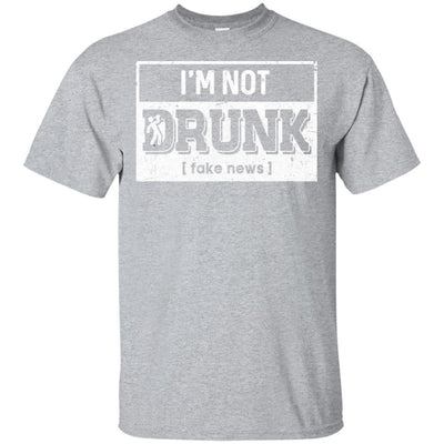I'm Not Drunk Fake New St Patricks Day Drinking-T-Shirt & Hoodie-Classic T-Shirt-Sport Grey