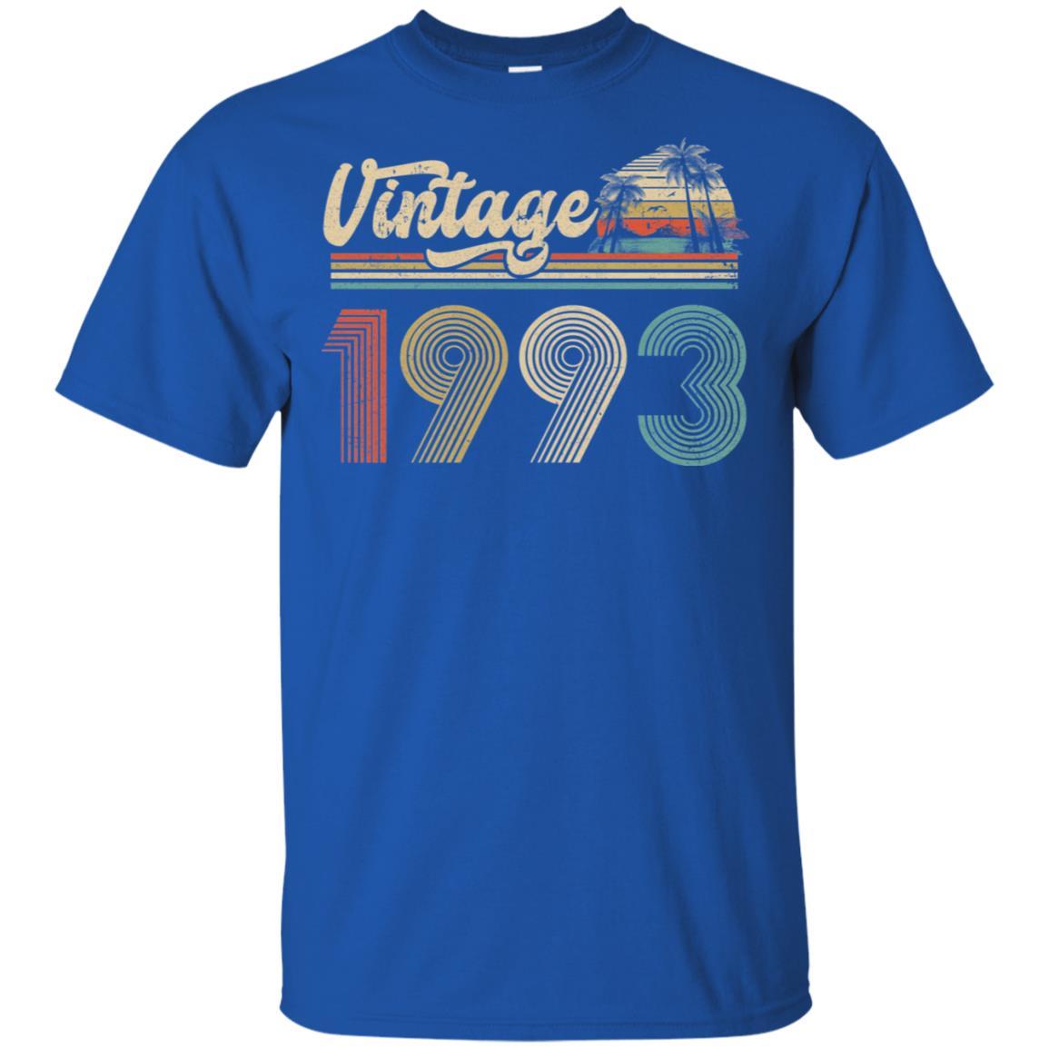 28th Birthday Gift Vintage 1993 Classic-T-Shirt & Hoodie-Classic T-Shirt-Royal