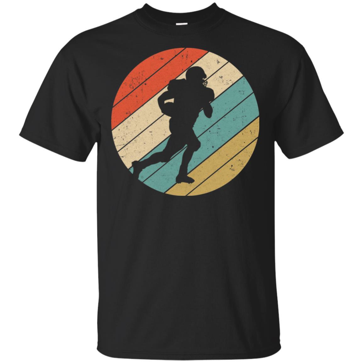 Retro Vintage Football Gifts-T-Shirt & Tank Top-Classic T-Shirt-Black