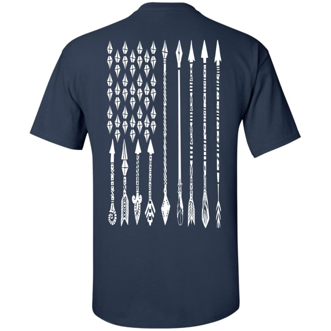 Archery Arrow Flag-T-Shirt & Hoodie-Classic T-Shirt-Navy