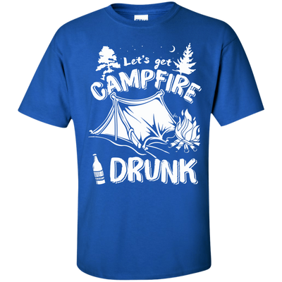 Let's Get Campfire Drunk-T-Shirt & Hoodie-Classic T-Shirt-Royal