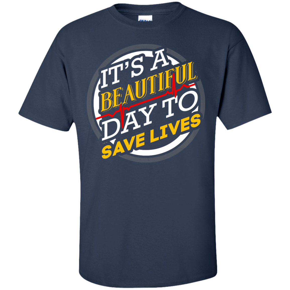 Its A Beautiful Day-T-Shirt & Hoodie-Classic T-Shirt-Navy