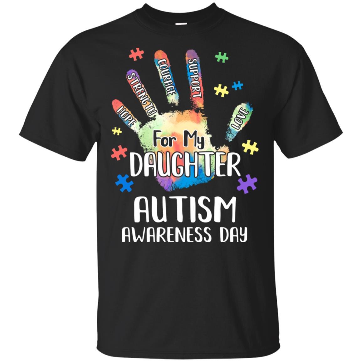 Support Autism Awareness For My Daughter Puzzle Gift
