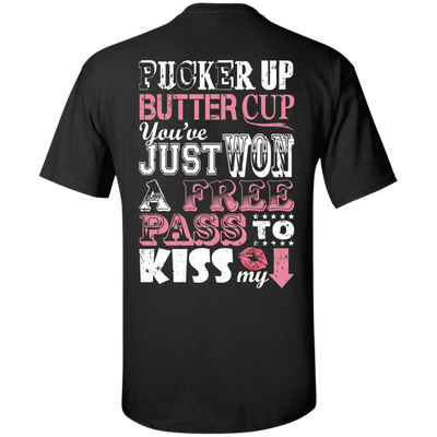 PUCKER UP BUTTER CUP-T-Shirt & Hoodie-Classic T-Shirt-Black