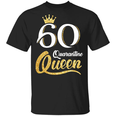 Born In 1961 My 60th Birthday Quarantine Queen-T-Shirt & Tank Top-Classic T-Shirt-Black