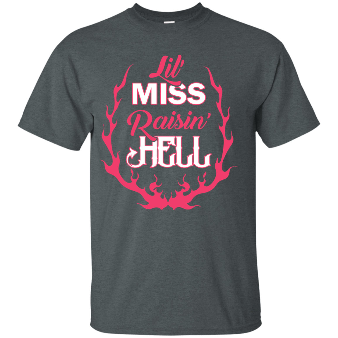Lil' Miss Raisin Hell-T-Shirt & Hoodie-Classic T-Shirt-Dark Heather