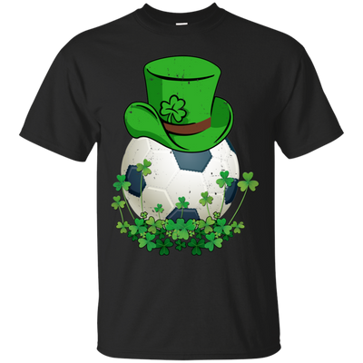 Shamrock Soccer Leprechaun St Patricks Day-T-Shirt & Hoodie-Classic T-Shirt-Black