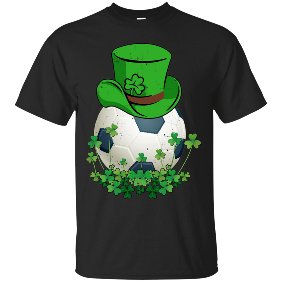 Shamrock Soccer Leprechaun St Patricks Day-T-Shirt & Hoodie-Classic T-Shirt-Black