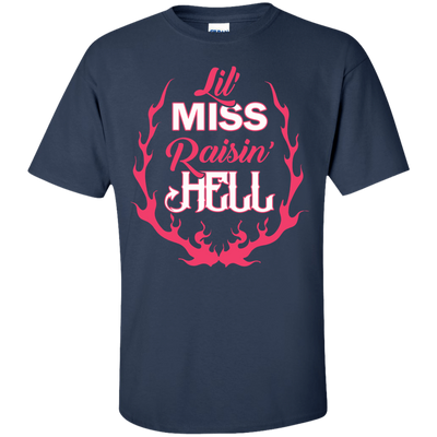 Lil' Miss Raisin Hell-T-Shirt & Hoodie-Classic T-Shirt-Navy