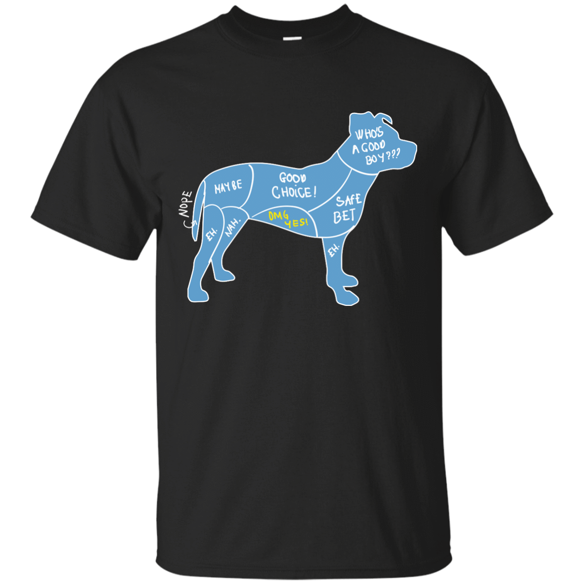 Proper Way To Pet A Dog Pitbull Lover-T-Shirt & Hoodie-Classic T-Shirt-Black